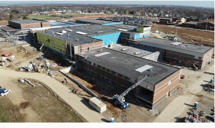 Construction at Francis Howell North High School